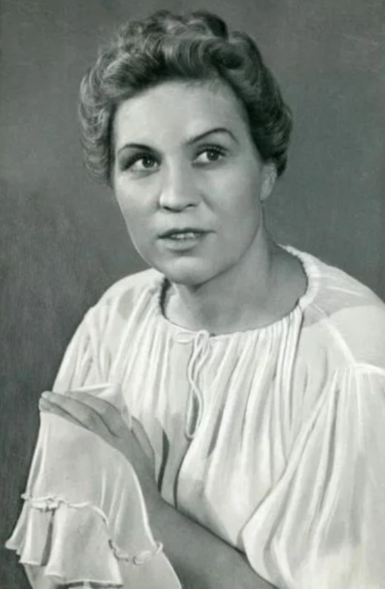 Надежда Федосова в молодости