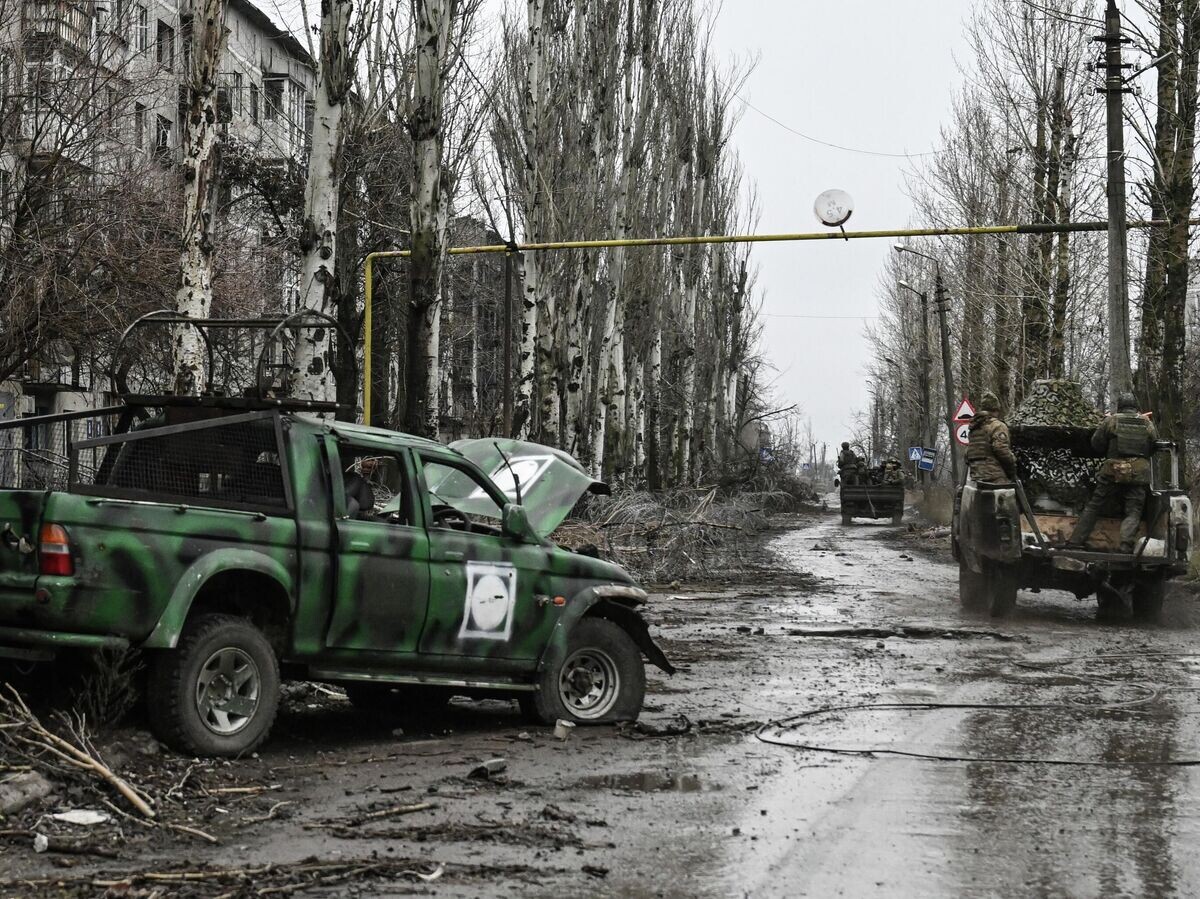    Военнослужащие группировки войск "Центр" в Красноармейске в ДНР. | © РИА Новости / Станислав Красильников