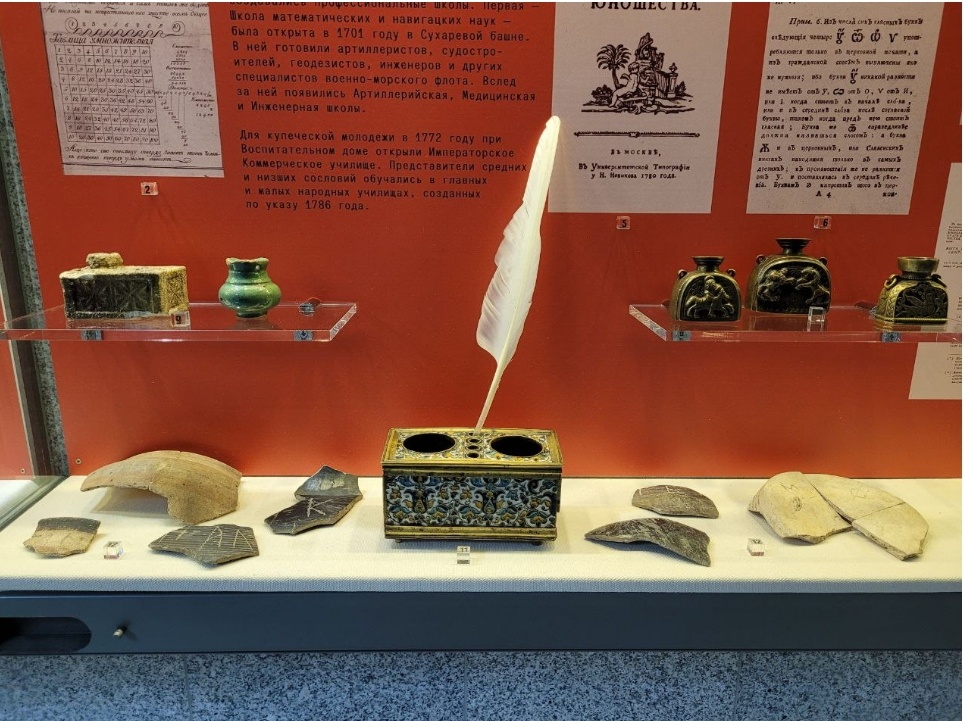 Экспонаты выставки.Фото: Музей археологии Москвы 