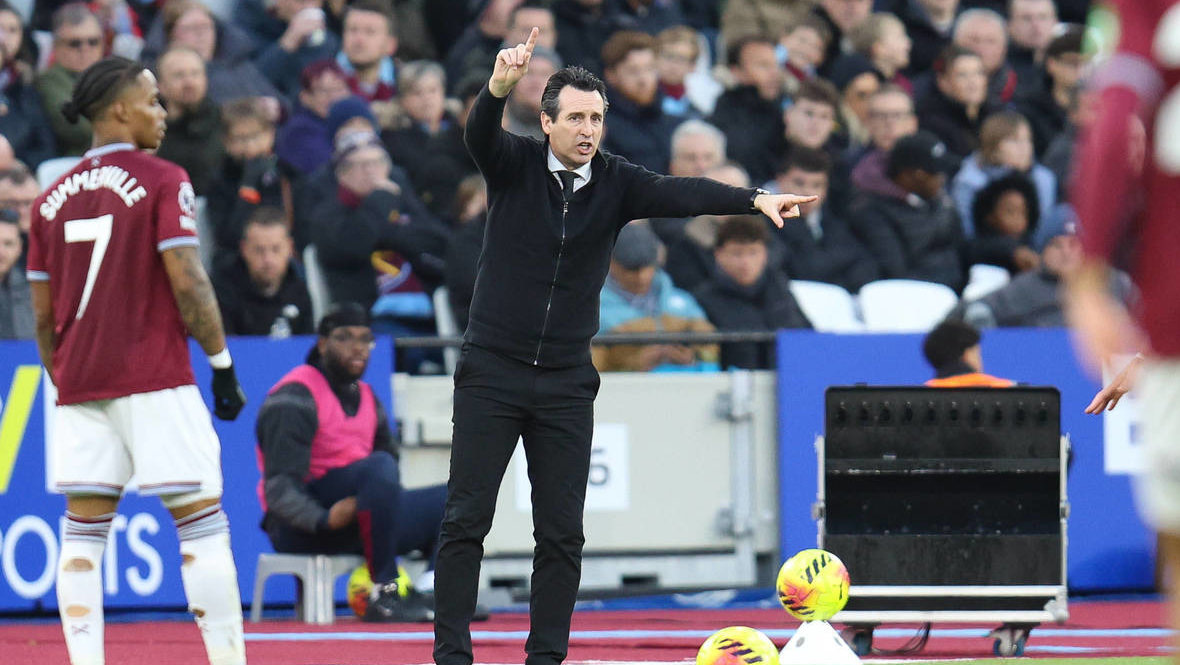    Главный тренер «Астон Виллы» Унаи Эмери. Global Look Press