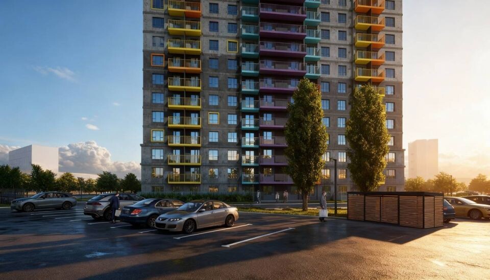    Визуализация жилого комплекса на ул. Советской Армии, 83а . Источник: наш.дом.рф