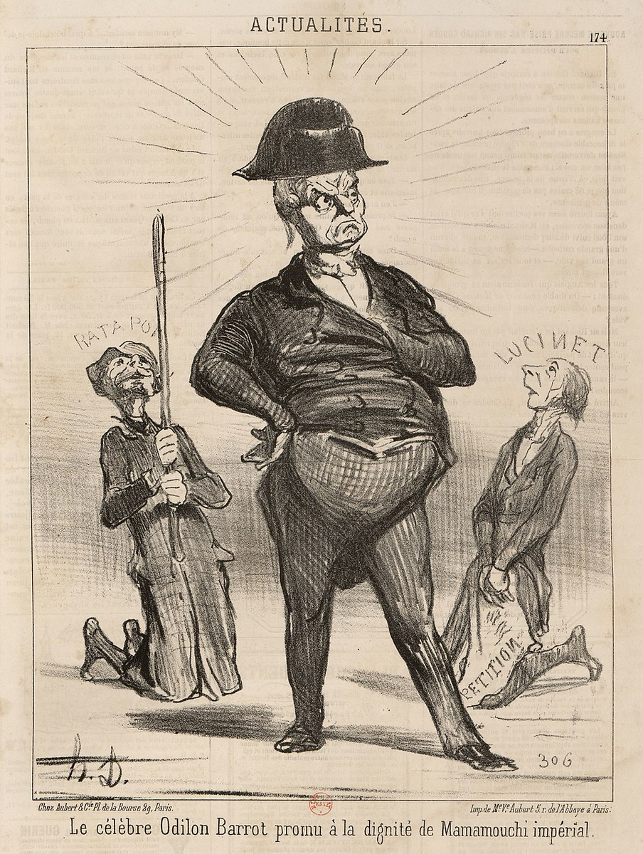 Карикатура на Одилона