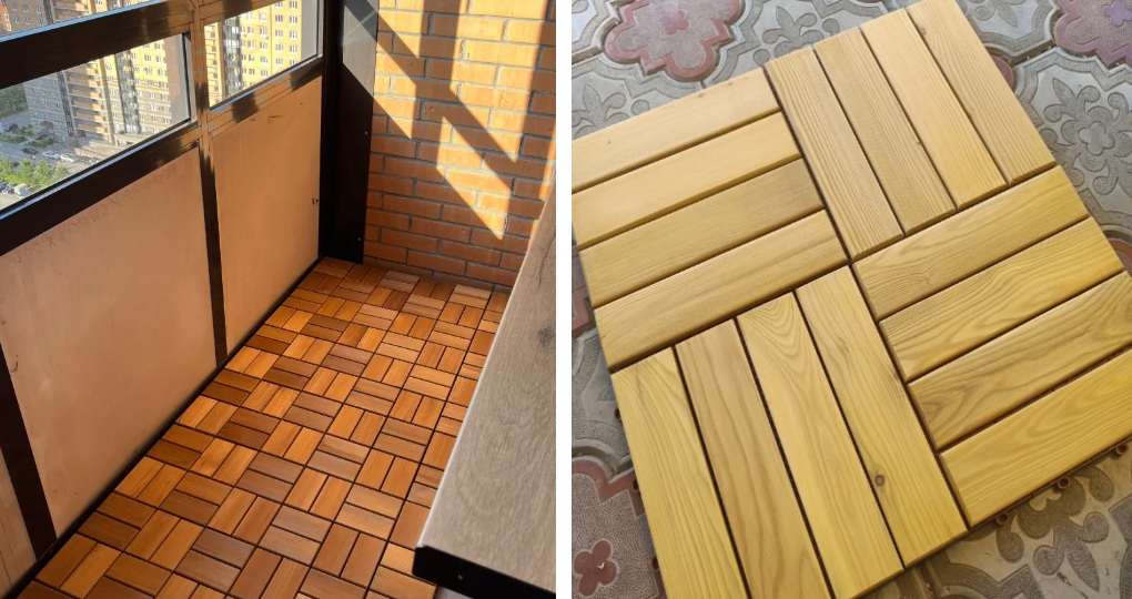 Пол на балконе: 3 современных материала для напольного покрытия