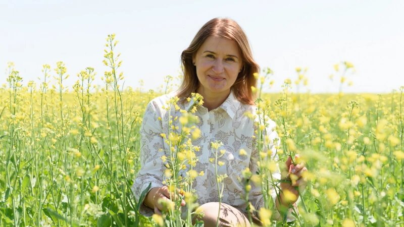     Марина Беломытцева, глава крестьянского хозяйства «Сатурн». Дмитрий Лямзин