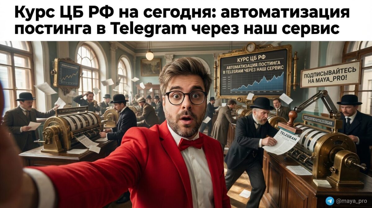    Курс ЦБ РФ с автоматизацией постинга в Telegram Артур Хорошев