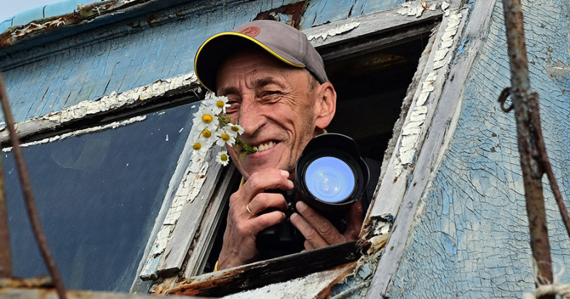 Колымский фотограф Валерий Остриков / Фото: Сергей Маймистов