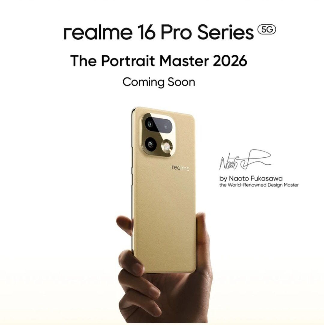    Дизайн realme 16 Pro показали на рекламных изображениях
