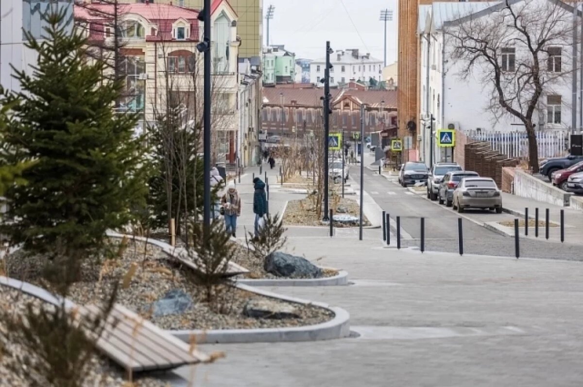    Реконструкция улицы Мордовцева во Владивостоке успешно завершена