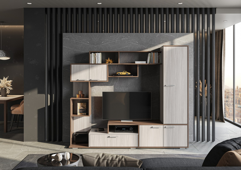 Гостиная Капри шимо темный - шимо светлый