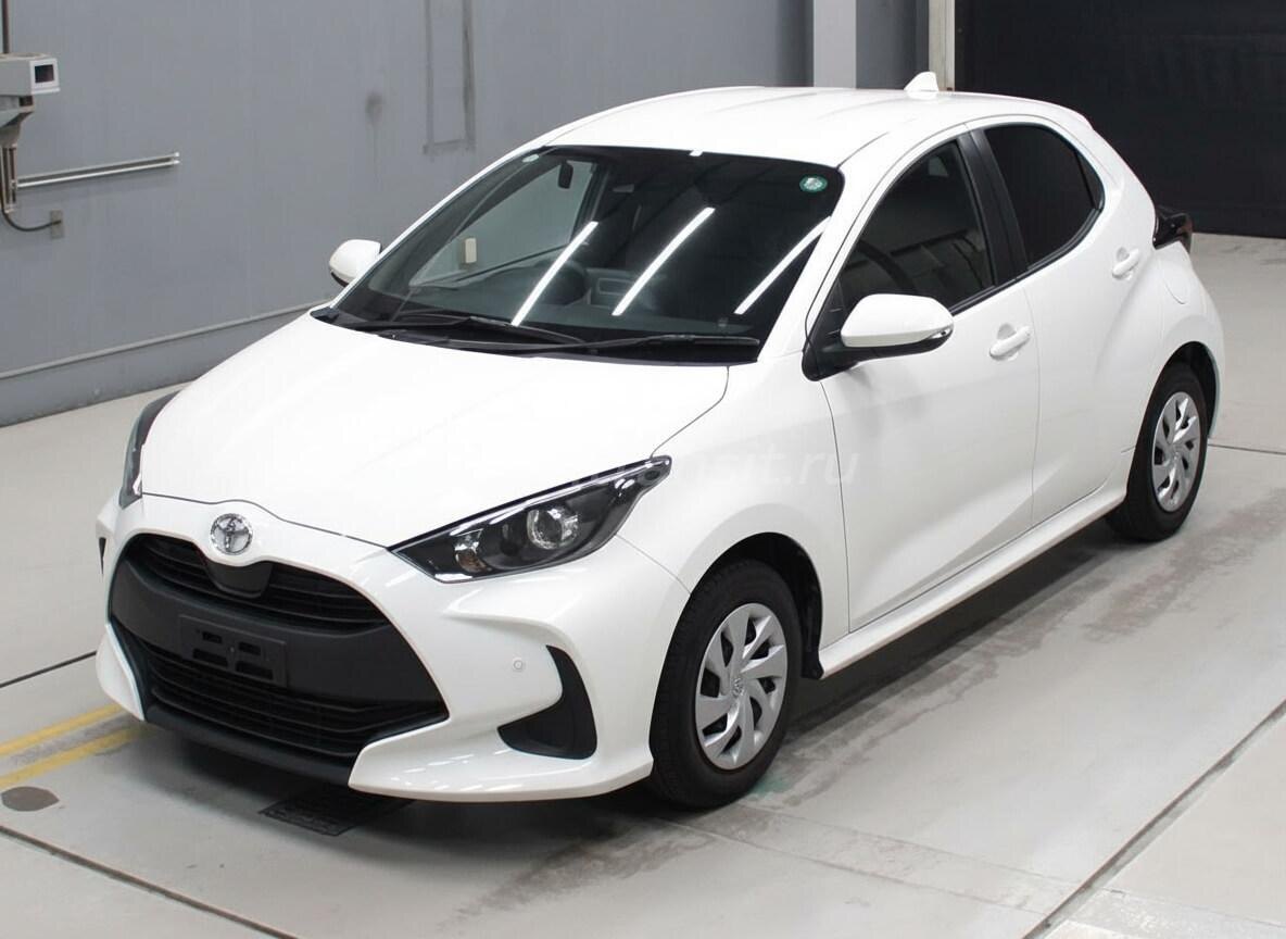 Toyota Yaris. Источник: скриншот из Телеграмм канала "Япония Транзит"