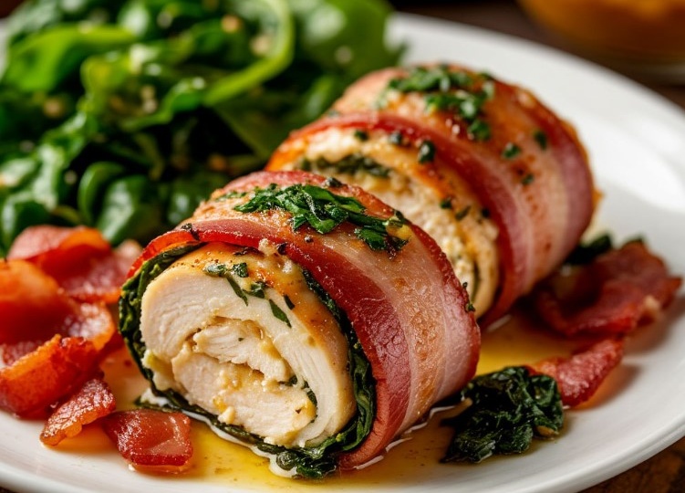 Куриные рулетики: с сыром и шпинатом или с грибами и луком — что остаётся внутри, а не на сковороде?