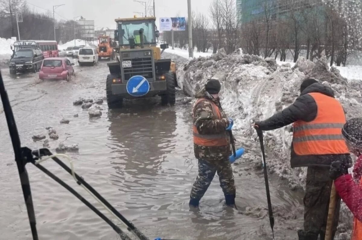    На Камчатку очередной циклон принесет сильный дождь со снегом