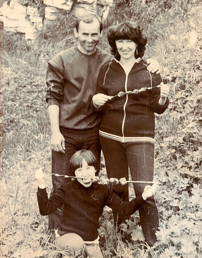 
Супруги Холмогоровы в молодости