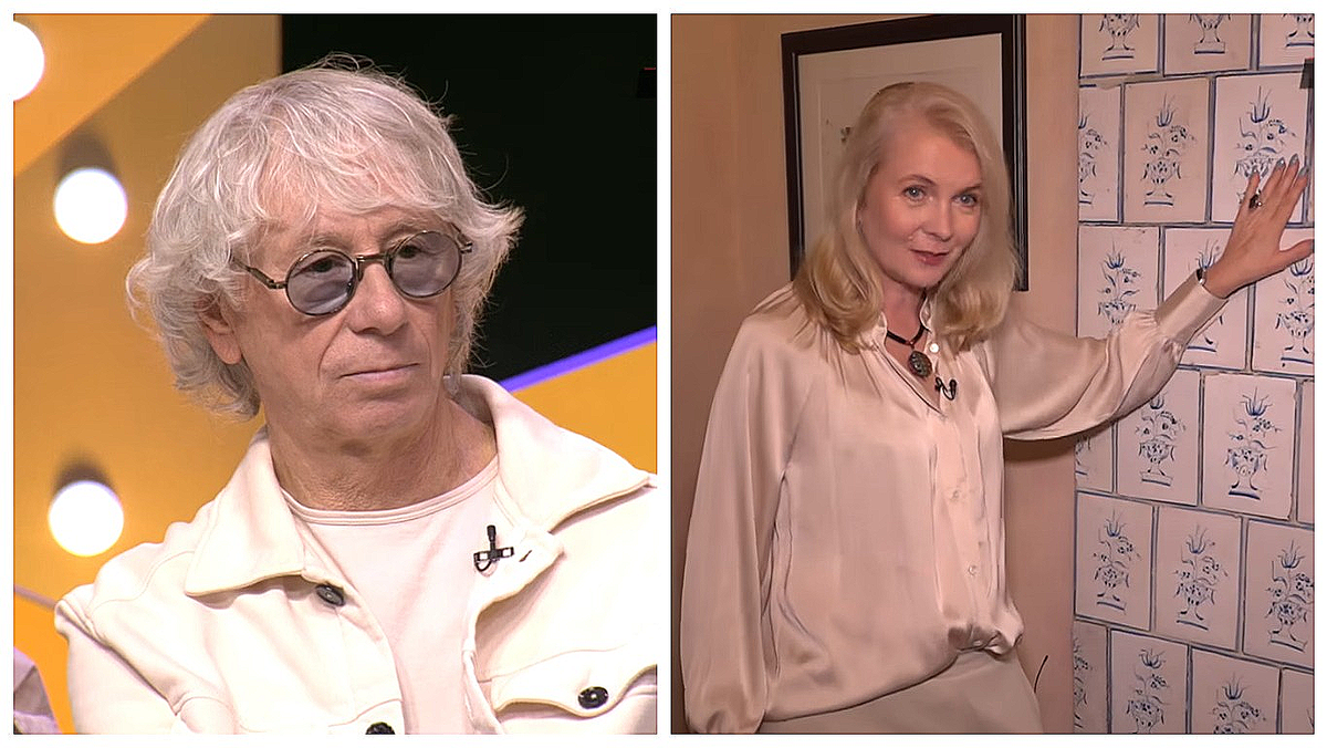 Анастасия Немоляева покорила своим талантом художника, а Аркадий Укупник рассказал, что их гардеробная расположена в гараже