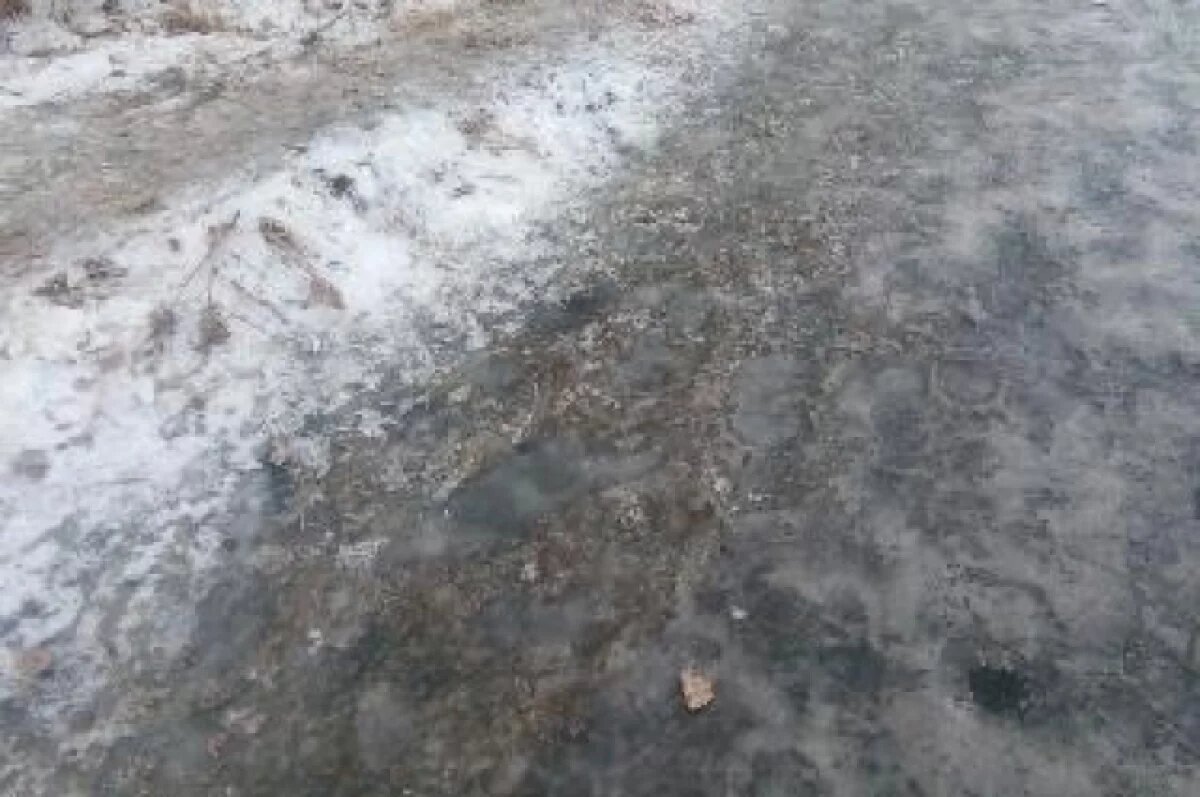    Полсотни скользких тротуаров выявлено в Чите