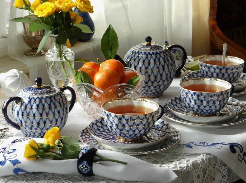 Любимый чайный сервиз. Фото взяла из свободных истоников на просторах интернета
