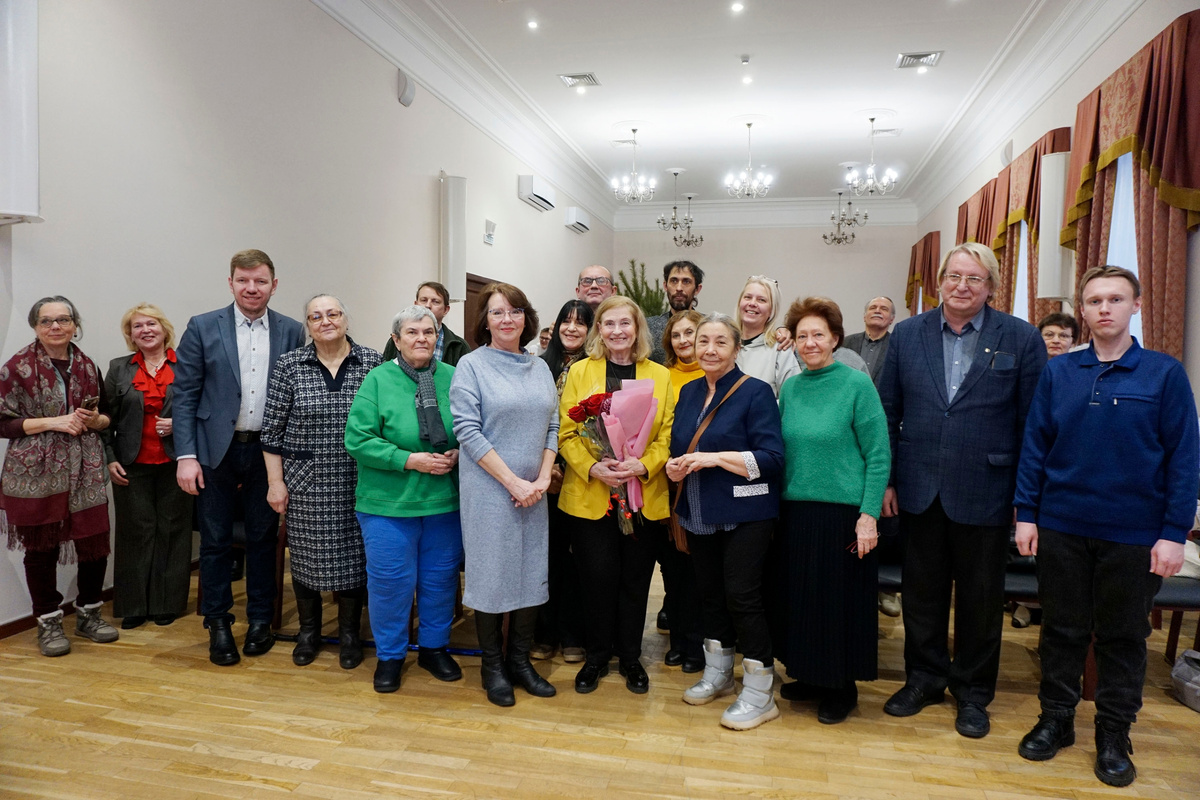 С почётной гостьей проекта – народной артисткой РСФСР, лауреатом Государственной премии СССР Людмилой Зайцевой (подробнее о творческой встрече с ней скоро расскажем отдельно) 