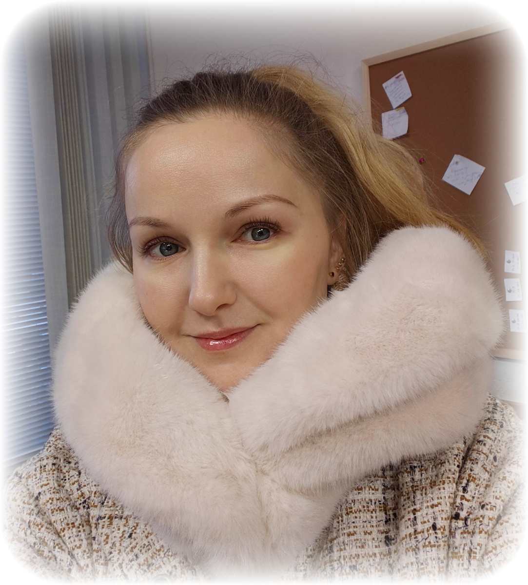 Обратите внимение на реснички, позже узнаете почему ))