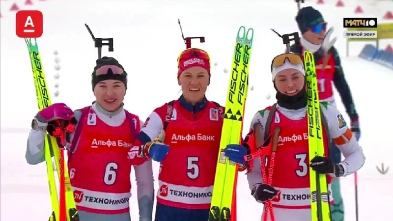     (Анастасия — под номером 6) трансляция «Матч ТВ»