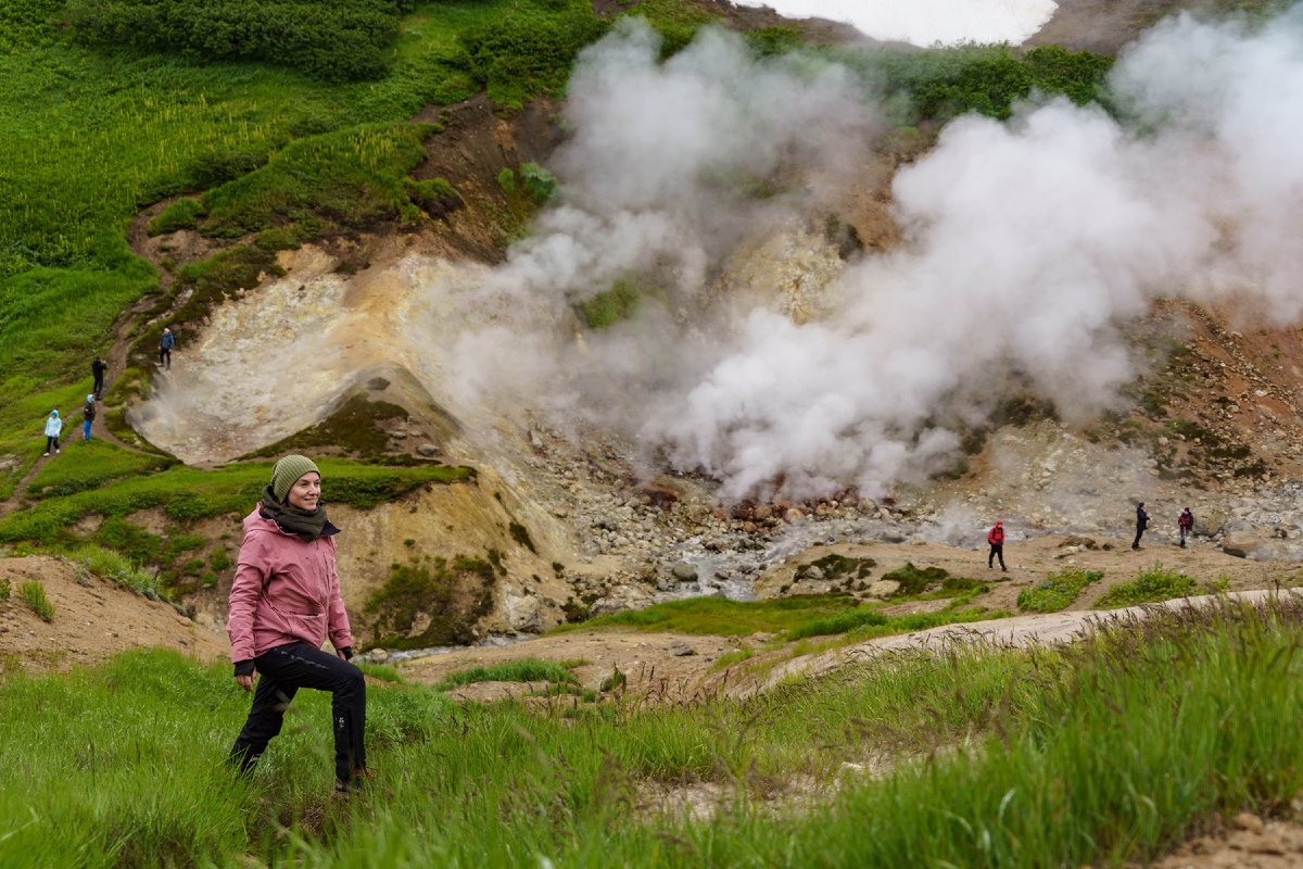 Камчатка, Долина гейзеров, фото Вместе Тревел