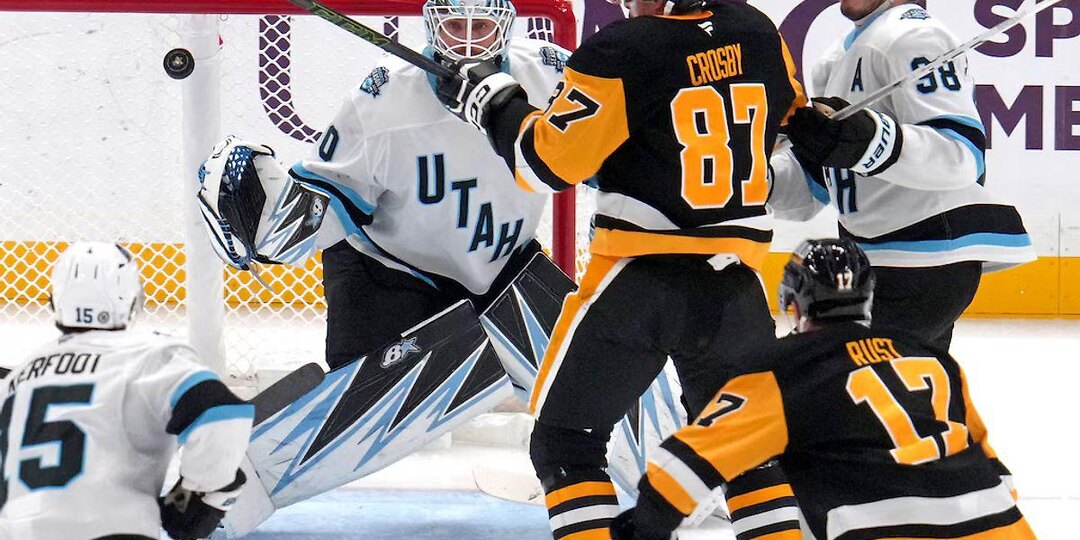 Полное "дежа-вю" и "День сурка" от команды Кросби. "Питтсбург" вел 3:0 против "Юты" и - всё равно проиграл! Смешно.