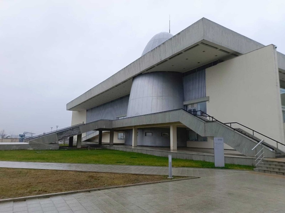    Музей космонавтики в Калуге.