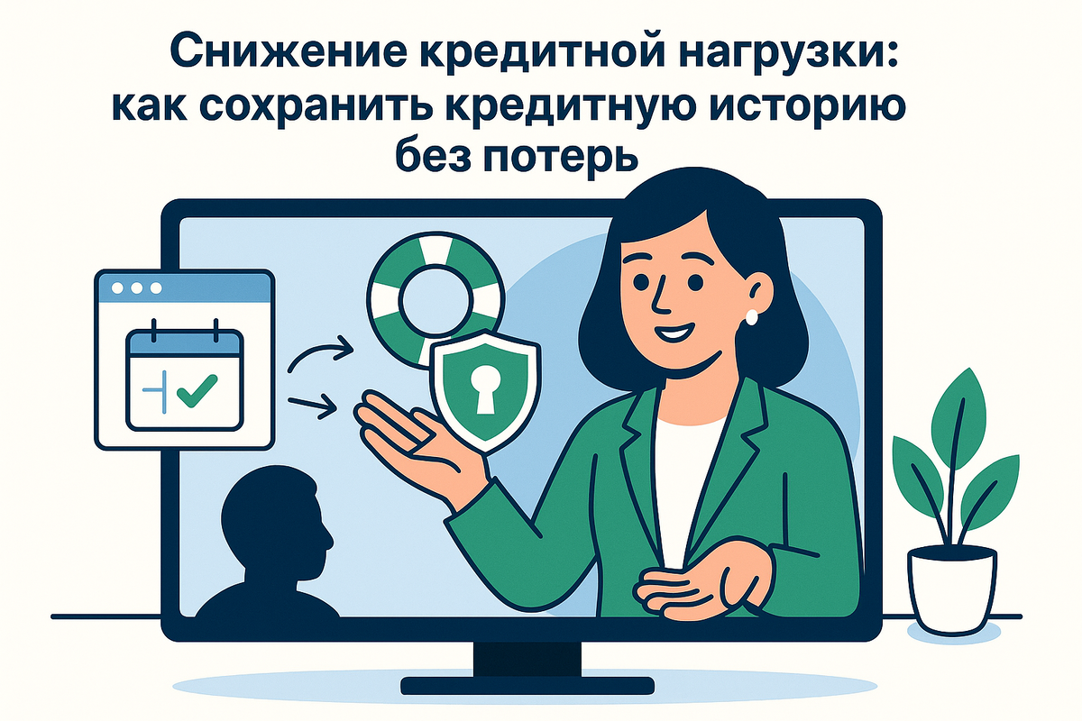    Как снизить кредитную нагрузку и сохранить хорошую кредитную историю Юлия Сергеевна Рослякова