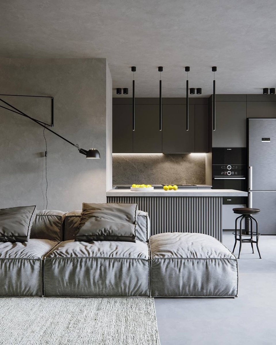 Дизайн интерьера квартиры в современном стиле: проект ГК «Поколение»