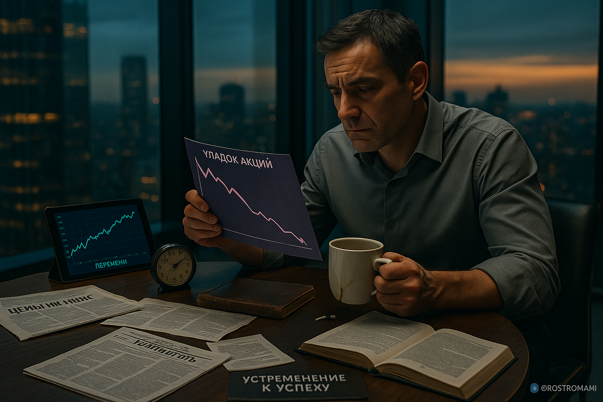    Инвестор или актив: почему характер ломает любые стратегии на рынке РоСТ | Роман о Системном Трейдинге