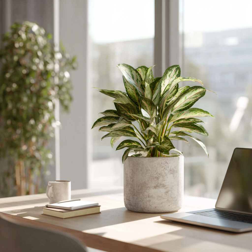 Аглаонема в офис