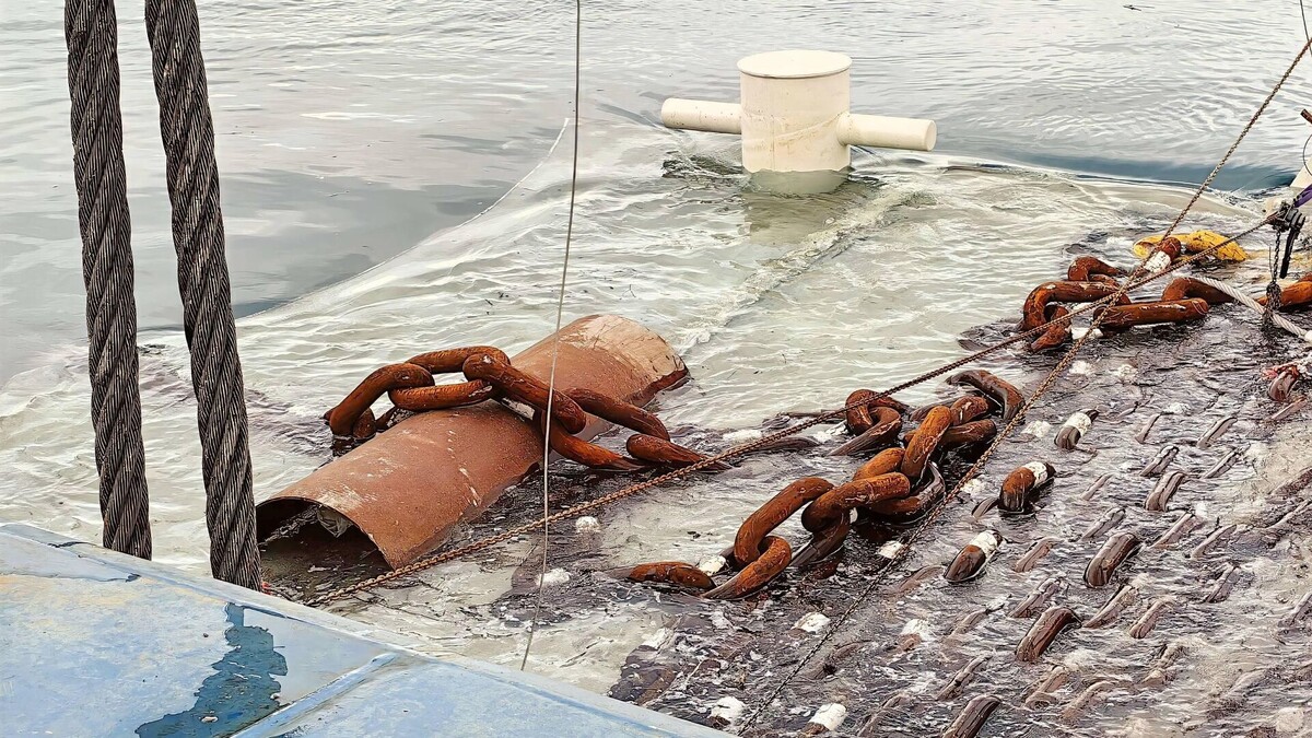 Выносные причальные устройства КТК в порту Новороссийска © Photo : Пресс-служба "Каспийского трубопроводного консорциума" (КТК)