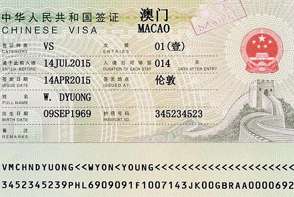 Рабочая виза Z 