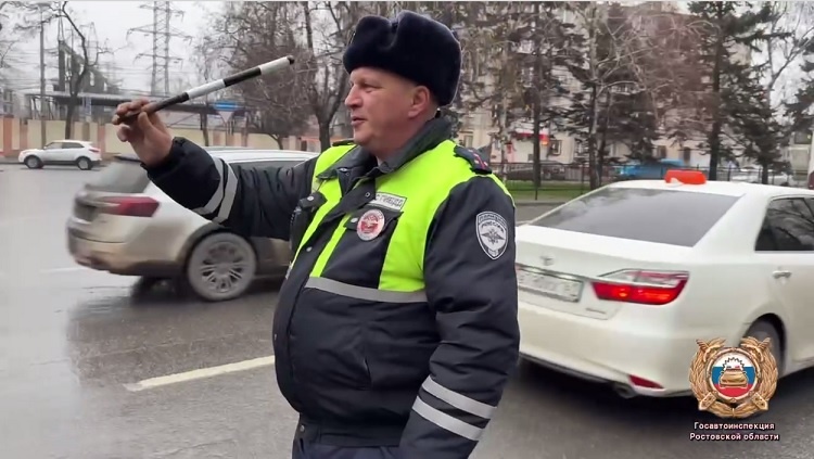    На фото стоп-кадр видеоматериала Госавтоинспекции РО Татьяна Пшеничная