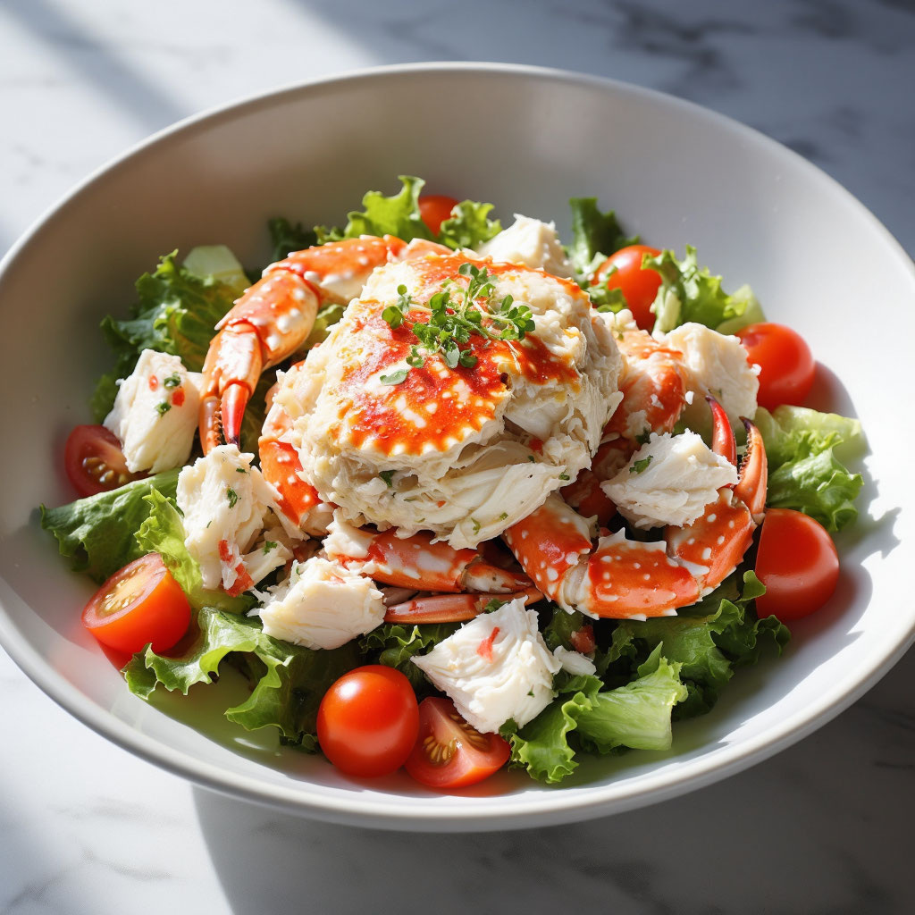 Крабовый салат