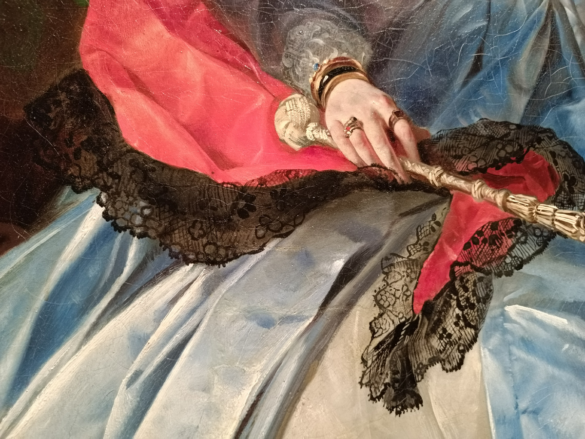 Карл Брюллов. Портрет светлейшей княгини E.П. Салтыковой. 1841 Холст, масло. Государственный Русский музей