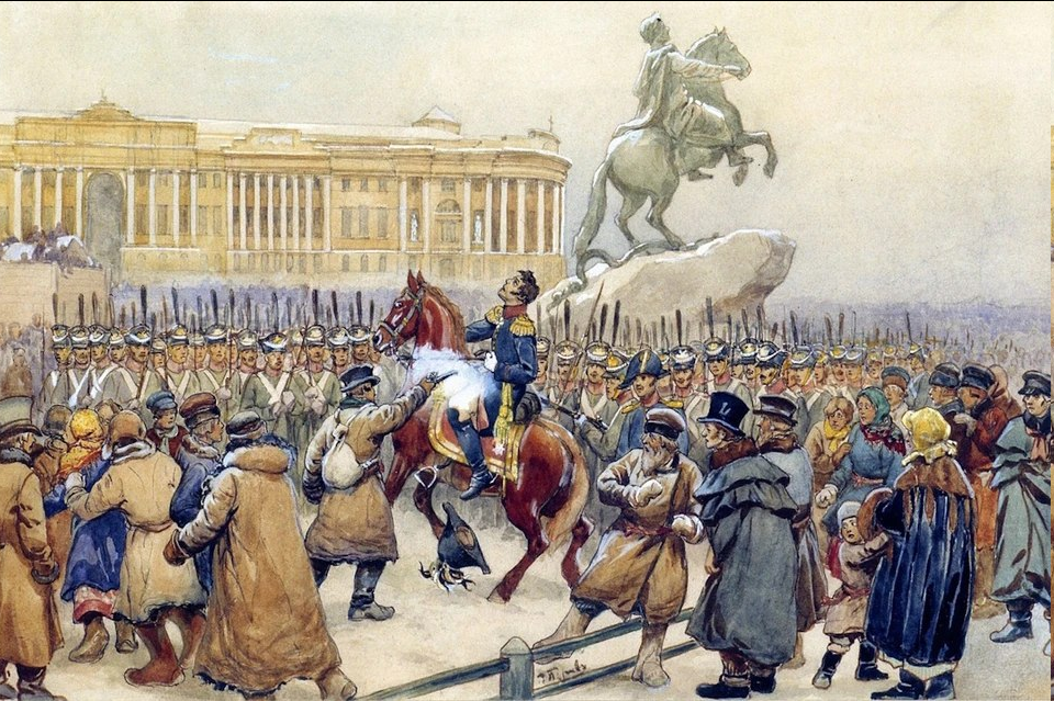 "Восстание декабристов" (1870-е), Василий Перов. Фото: Государственный музей истории религии в Санкт-Петербурге