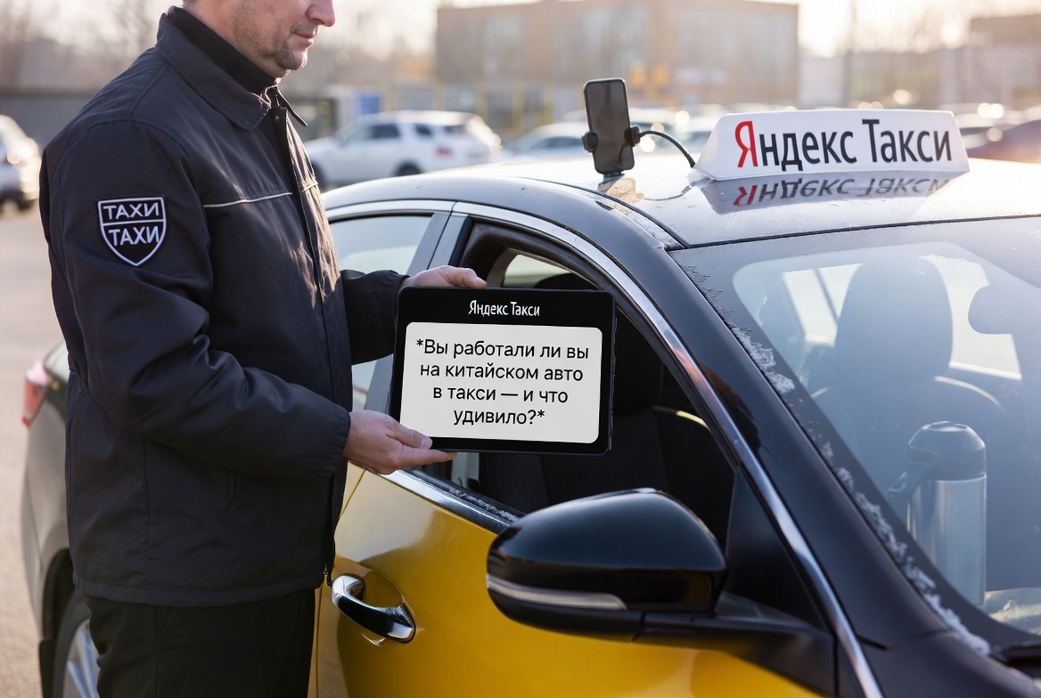  ❓ А работали ли вы на китайском авто в такси — и что удивило?