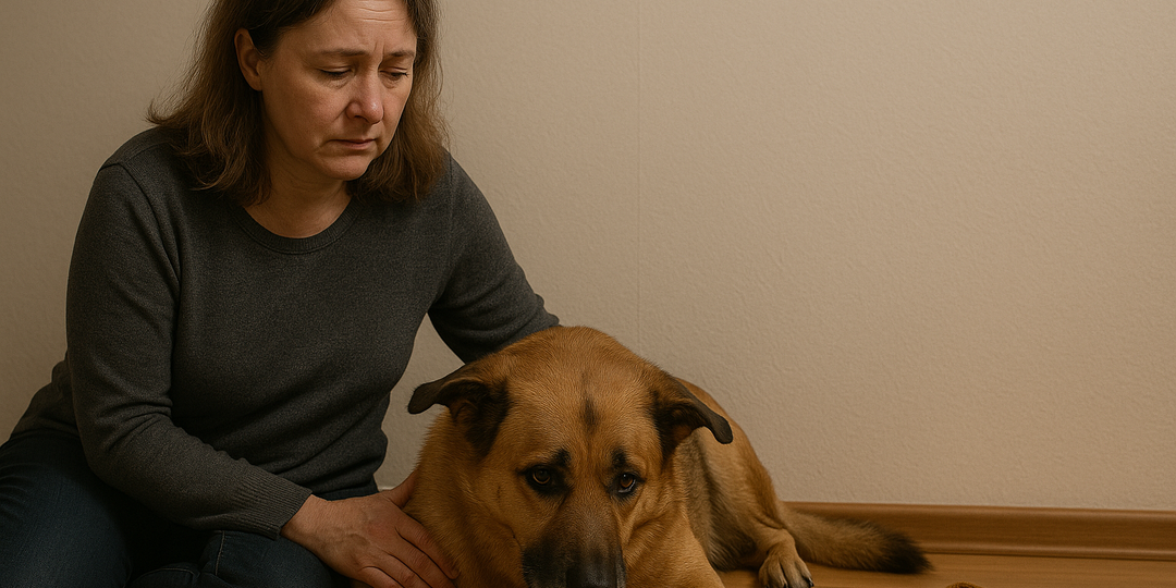 Пёс перестал есть. В миске всё то же. А в семье — уже нет