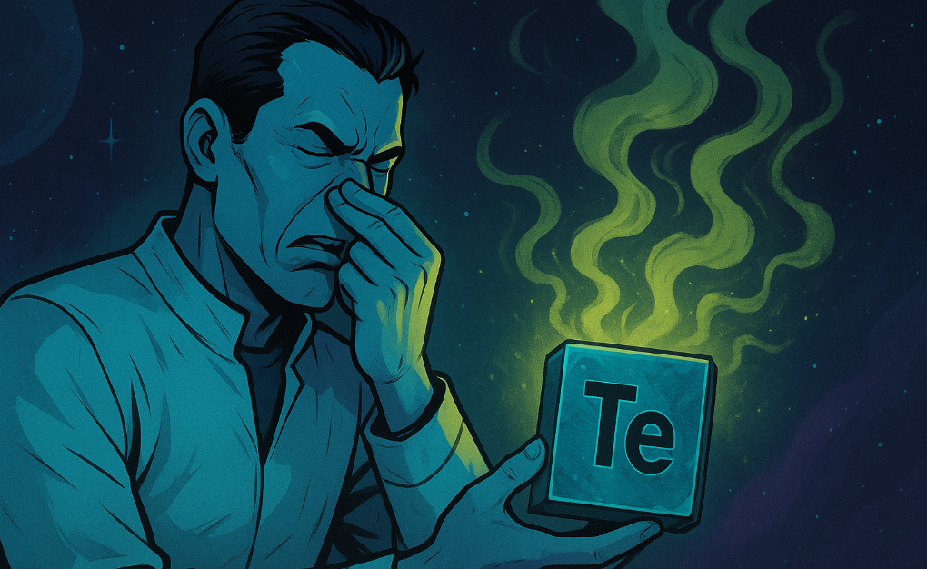 Теллур заставит тебя вонять