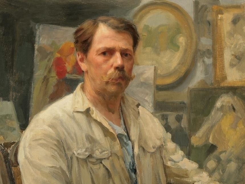 Куликов Иван Семёнович. Автопортрет. 1928 г.