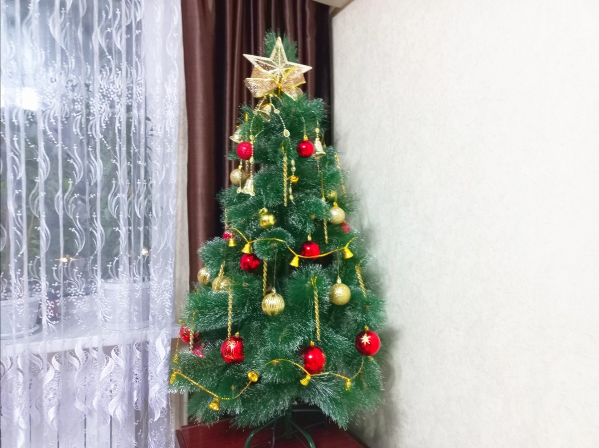 какая-то кривая ёлка получилась, надо будет ей лапы поправить