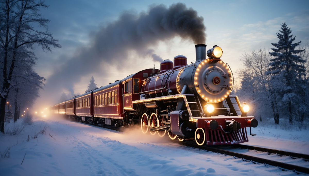 Дед Мороз прибудет в Тольятти на своем праздничном поезде 17 декабря!