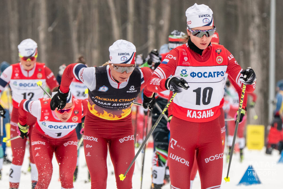 ​Дарья Непряева в личном спринте свободным стилем финишировала 39-й. Фото: © Салават Камалетдинов / «Татар-информ»