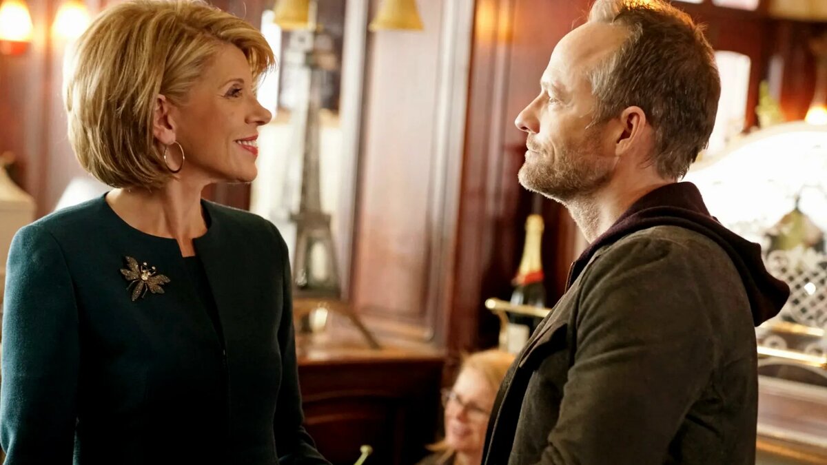 кадр из сериала "Хорошая жена"