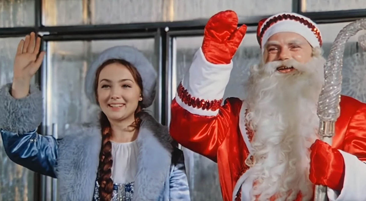 Кадр из фильма-сказки «Новогодние приключения Маши и Вити» (СССР, 1975 год).