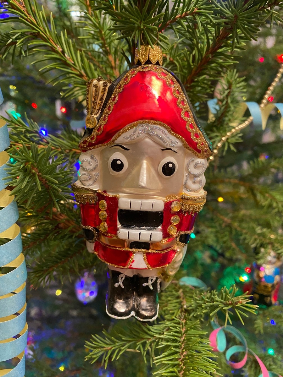 Фото автора. Моя елочная игрушка.