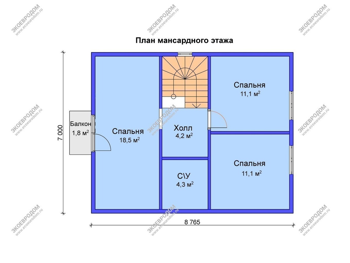 План 2-го этажа