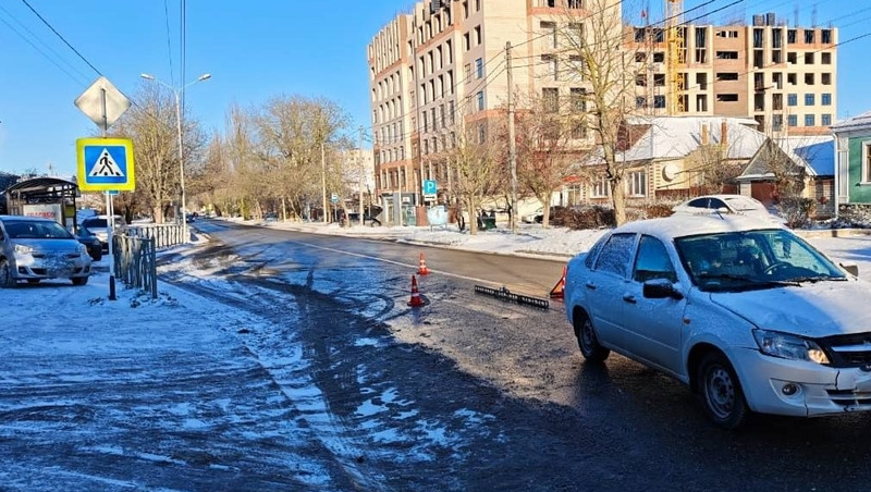    Пострадавшая в ДТП пенсионерка обратилась в медучреждение Фото: Управление ГИБДД ГУ МВД России по Ставропольскому краю