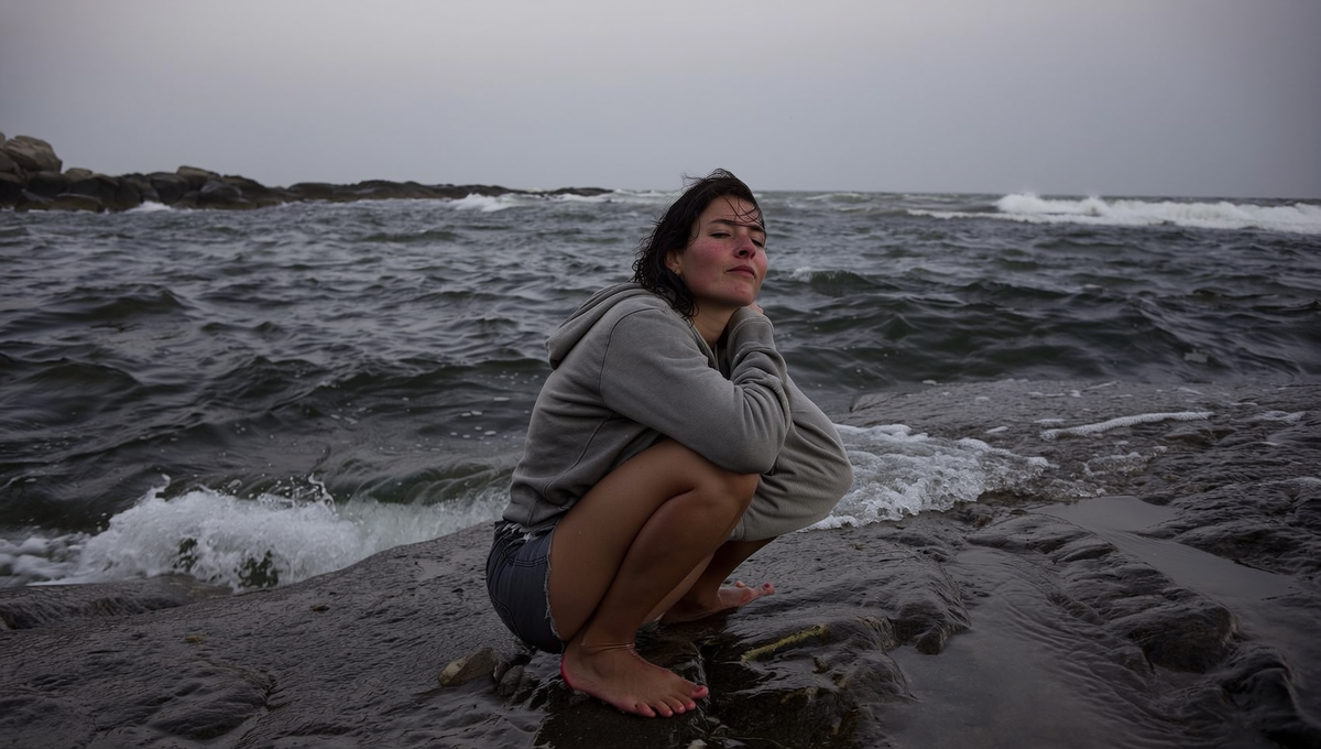 Проснулась не в раю, а в жизни. И она мне нравится. 🌊🖤