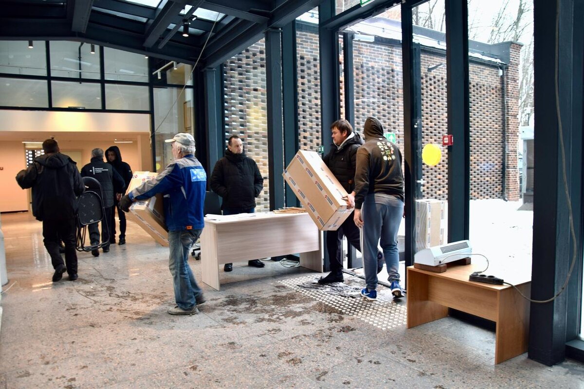    Начался переезда Пермской художественной галереи в новое здание на Заводе Шпагина © Пермская государственная художественная галерея